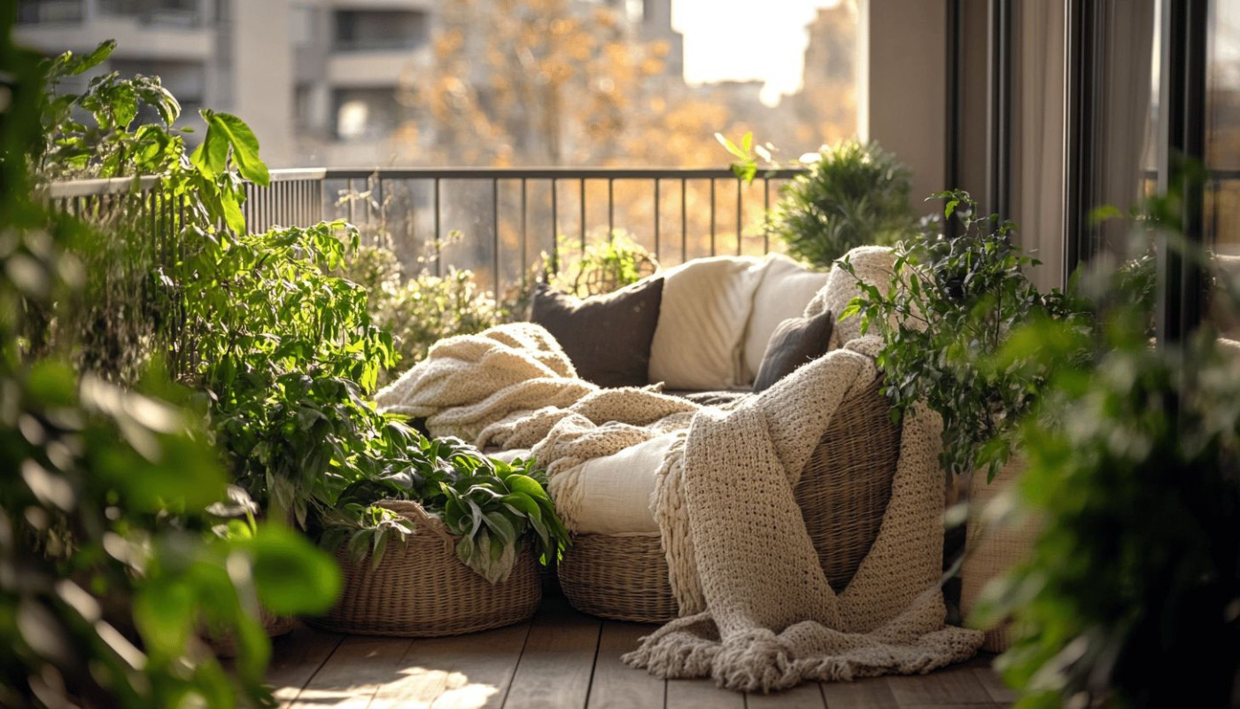 Transformer son balcon en jardin d'hiver : étapes et conseils